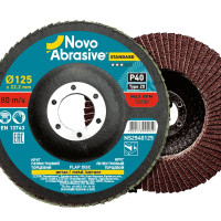 Flap disc 125 * 22,2 т29 NovoAbrasive Standard (set of 5 units)