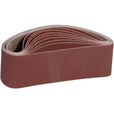 Sanding belts NovoAbrasive 100 x 610 mm, set of 3 pcs.