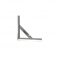 RUGGED CONSTRUCTION SQUARE WITH REINFORCEMENT BRACE FOR PLASTERERS, INDICATOR 80x80 CM