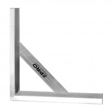 RUGGED CONSTRUCTION SQUARE WITH REINFORCEMENT BRACE FOR PLASTERERS (NO VIALS) 60x60 CM