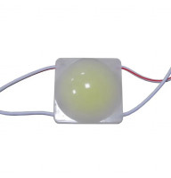 LED модуль VARGO 12V 2.4W білий IP65 35*35*4.5mm 140° COB AL PCB (V-116933)