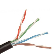 114484 VARGO Cat5e FTP 4x2x0.51 Cu PVC internal installation, 305 метрів, (внутрішній монтаж)