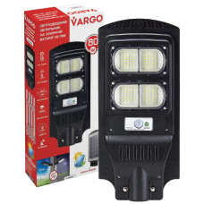 Светодиодный уличный светильник на солнечной батарее Vargo 80W 3600Lm 6500К консольный