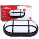 Светодиодный светильник VARGO ЖКХ 22W 6500K 2200lm IP54 AC165-265V овал с решеткой Размер: 250х120Х48мм (V-111850)