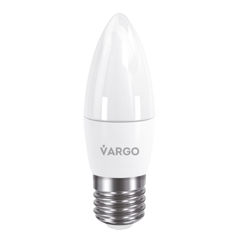 LED лампа VARGO C37 5W E27 665lm 4000K (V-110521)