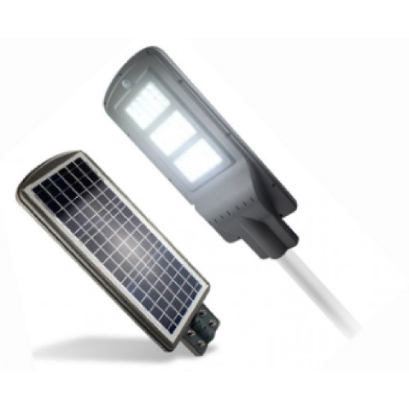 Светодиодный уличный светильник на солнечной батарее VARGO 120W 6500K, 5400lm V-116791