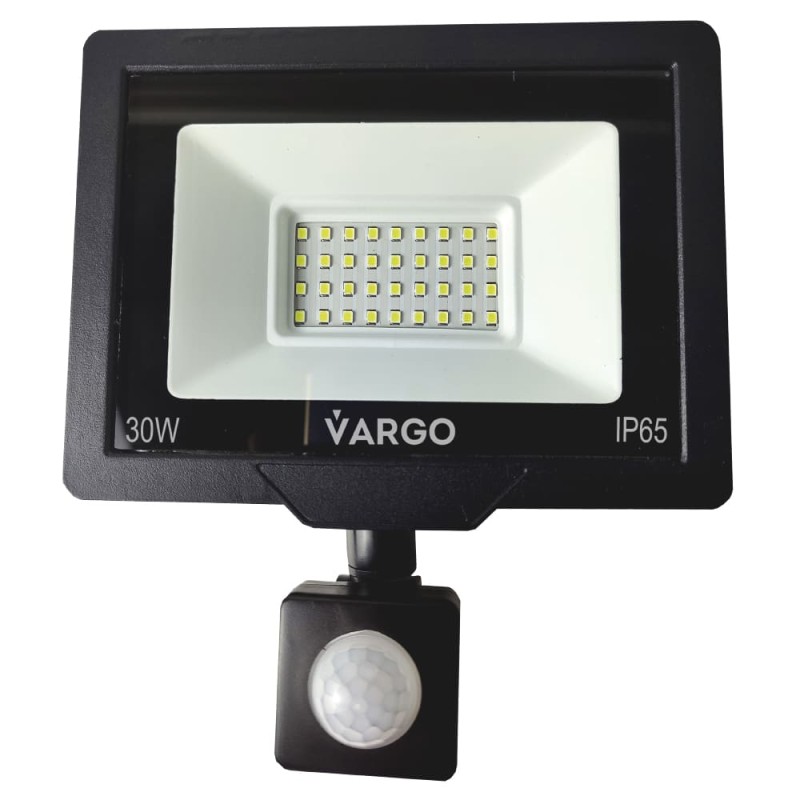 LED-прожектор c датчиком движения Vargo 30W 220V 6500K (V-330330)