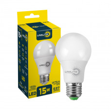 LED лампа UNILITE A60 15W E27 12750lm 4000K (UL-111975)