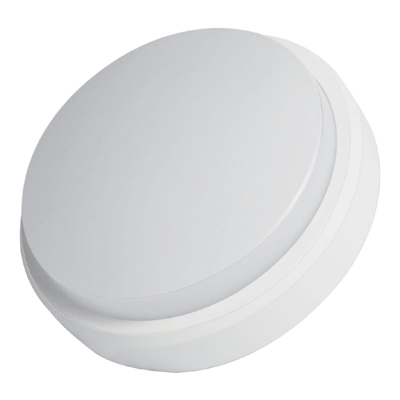 LED Светильник VARGO ЖКХ 20W круг IP54 с датчиком руху AC165-265V Розмір: 175*175*55мм (V-115725)