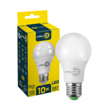 LED лампа UNILITE A60 10W E27 850lm 4000K (UL-111149)