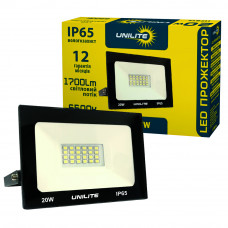 Светодиодный LED-прожектор Vargo Unilite 20W 220V 1600lm 6500K (V-109536)