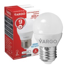 LED лампа VARGO G45 9W E27 855lm 6000K (V-117970)