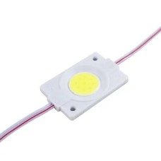 LED модуль VARGO 12V 2.4W білий IP65 35*35*4.5mm 140° COB AL PCB (V-116920)