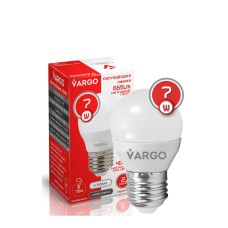 LED лампа VARGO G45 7W E27 665lm 4000K (V-110541)