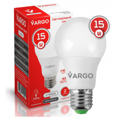LED лампа VARGO A65 15W E27 1425lm 4000K (V-110520)