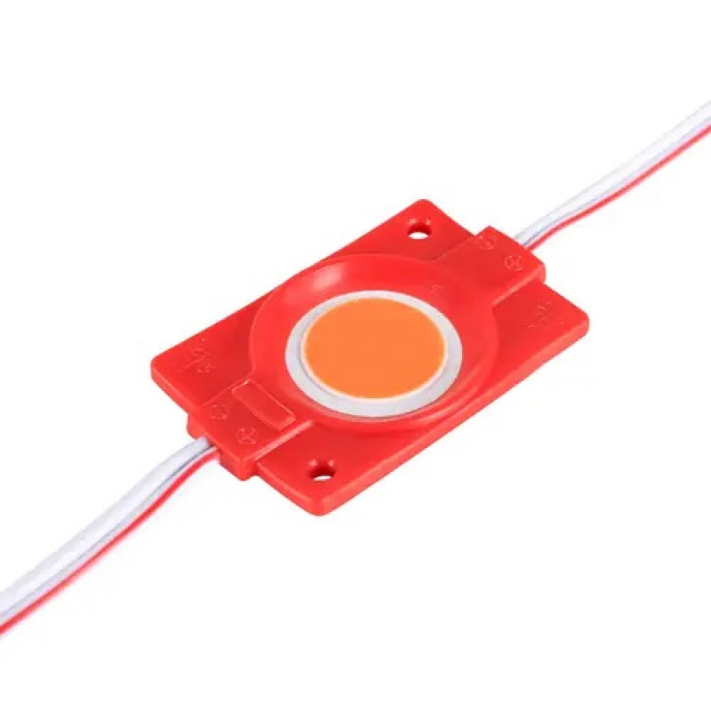 LED модуль VARGO 24V 2.4W красный 48*30mm (V-116939)