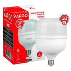 LED лампа VARGO 50W E27 6500K 138*206мм 220V (V-111897)