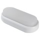 LED Светильник VARGO ЖКХ 12W овал IP54 с датчиком руху AC165-265V Розмір: 178*85*55мм (V-115715)