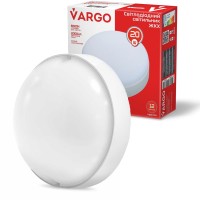 Свiтлодiодний свiтильник VARGO ЖКХ 20W 6500K коло 2000lm IP54 AC165-265V Розмір: 170x170x57мм (V-111861)