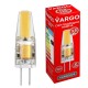 LED лампа VARGO G4, 3.5W, COB, 6500K, AC-DC12V, ɸ9.6×H35mm (V-114867)