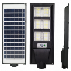 Світлодіодний вуличний сонячний світильник UNILITE 90W 6500K (117919)
