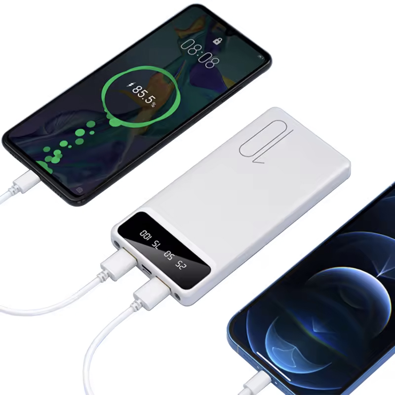Power Bank 10 000mAh с фонариком (Micro, Type-C, УМБ, павербанк, внешний аккумулятор, портативная батарея, павер банк, PowerBank, 10000 Мах)