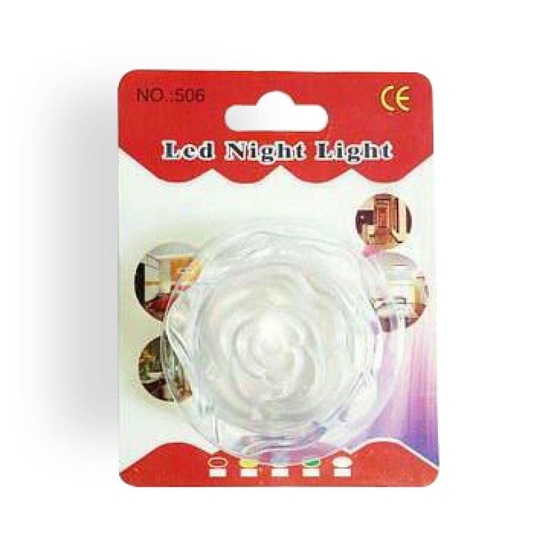 Ночник VARGO LED Роза., блистер, RGB 115733