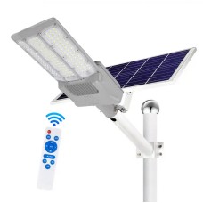 Светодиодный LED уличный светильник на солнечной батарее VARGO, 300W, 30Ah с пультом управления (118808) (Светодиодные светильники)