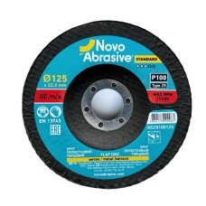 Flap disc (5") 125*22,2 т29  NovoAbrasive Standard P 100