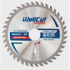 TCT Saw Blade WellCut Standard (5") 125x22.23  40Т