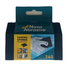 Sanding sponge NovoAbrasive 100x68x42x26 mm, P240