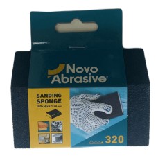Sanding sponge NovoAbrasive 100x68x42x26 mm, P320