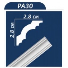 Ceiling moulding white PA 30 2000*28*28
