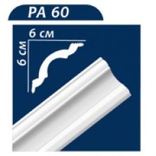 Ceiling moulding white PA60 2000*60*60