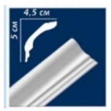 Ceiling moulding white PE 50 2000*45*50