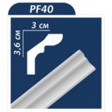 Ceiling moulding white PF 40 2000*36*30
