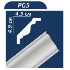 Ceiling moulding white PG 5 2000*49*45