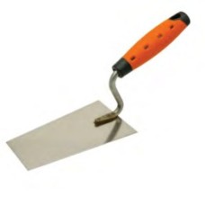 Stainless bucket trowel 85/115x160mm / Box.40